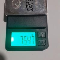  lingotto argento 999 da 75,47 grammi Sapes 50a. 