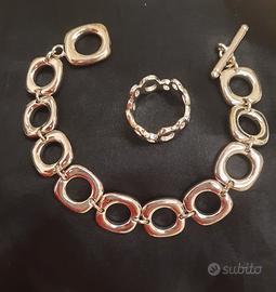 Set bracciale ed anello