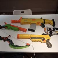 Nerf fucile ,pistole , arco