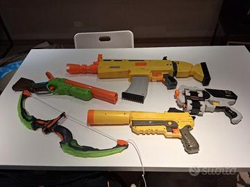 Nerf fucile ,pistole , arco