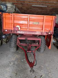 Rimorchio 4x2 metri - ribaltabile