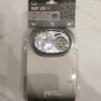 lampada frontale petzl duo 14 led