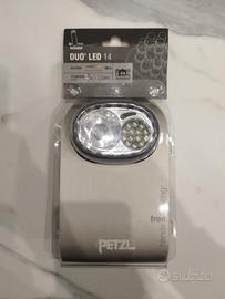 lampada frontale petzl duo 14 led