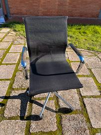 Sedia da ufficio girevole in rete