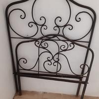 letto ferro battuto 