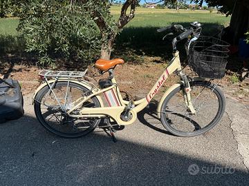 Bicicletta elettrica donna