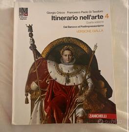 Libro scolastico “itinerario nell’arte 4”