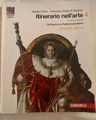 Libro scolastico “itinerario nell’arte 4”
