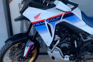 Appena tagliandata Honda XL 750 Transalp