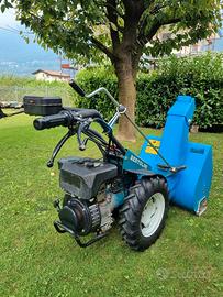Falciatrice con turbina spazzaneve 