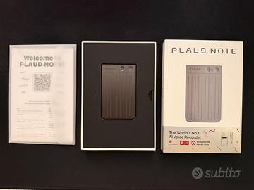 Plaud Note registratore vocale AI 64 GB nero