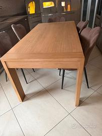 Tavolo legno, 180 90 allungabile