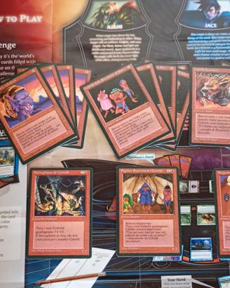 Magic the gathering 'set completo coboldi' leggend