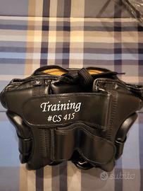 Caschetto pugilato Leone