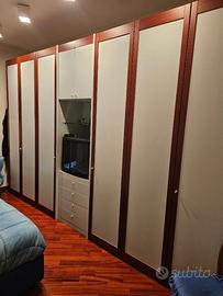 Armadio da camera da letto marca Molteni