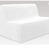 Fodere divano letto panama bianco