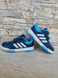 scarpe bambino adidas n27 pelle blu