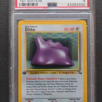 Carta Pokemon Ditto Holo prima edizione