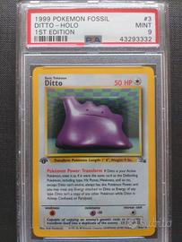 Carta Pokemon Ditto Holo prima edizione