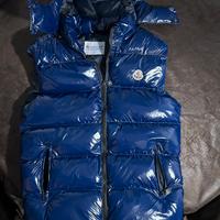 Moncler smanicato blu