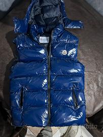 Moncler smanicato blu