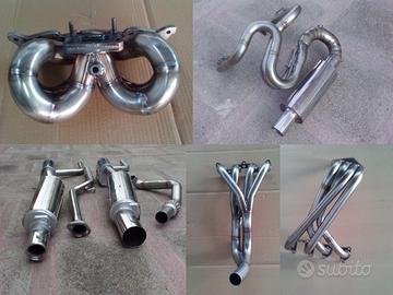 Scarichi auto sportivi acciaio inox