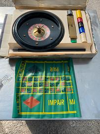 Gioco roulette vintage