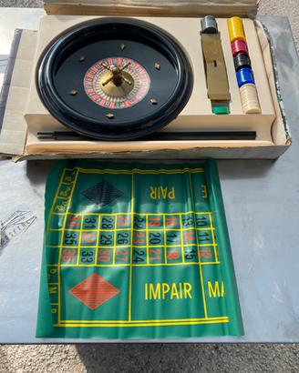 Gioco roulette vintage