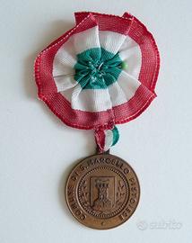 Medaglia celebrativa Liberazione San Marcello PT