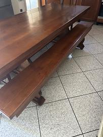 tavolo in legno masello