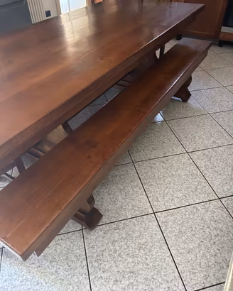 tavolo in legno masello