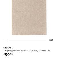 Tappeto Beige ikea