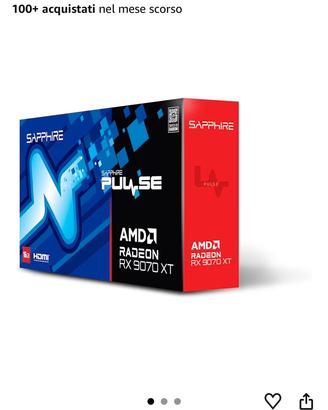 Cambio Sapphire RX 9070 XT con Garanzia con 5070