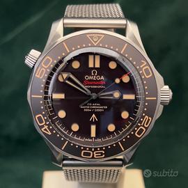 Omega Seamaster 007 Limited No Time To Die Titanio