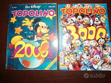 FUMETTI TOPOLINO N.2000 / N.3000