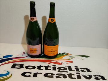 CLIQUOT MAGNUM DUE BOTTIGLIE VUOTE 