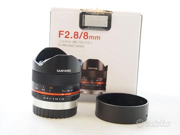 SAMYANG 8MM F 2.8 II X FUJIFILM