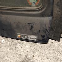 Porte e bauletto A112 Abarth 
