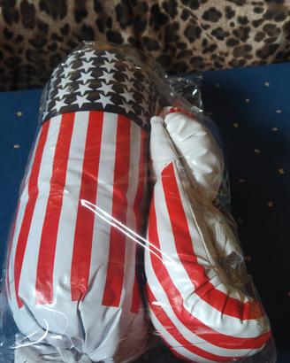 Guantoni e sacco boxe USA