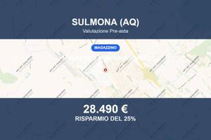 Immobile in asta di 87 m² a Sulmona