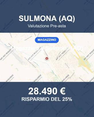 Immobile in asta di 87 m² a Sulmona