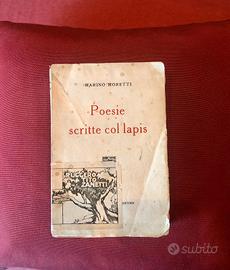 Marino Moretti Poesie scritte col lapis 1910