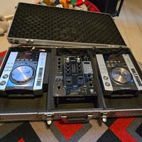 Consolle DJ 2 Pioneer CDJ 200 + Mixer DJM-404