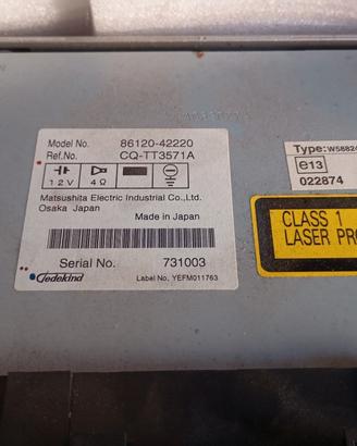 autoradio Toyota RAV 4 2008