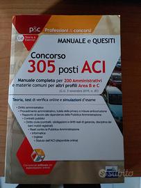 Concorso ACI 305 AMMINISTRATIVI (teoria+quiz)