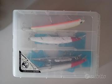 Artificiali e plano serra leccia spigola