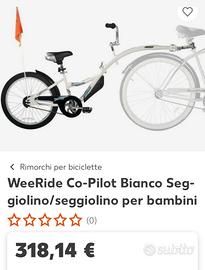 WeeRide Co-Pilot rimorchio bici
