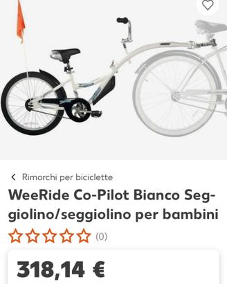 WeeRide Co-Pilot rimorchio bici
