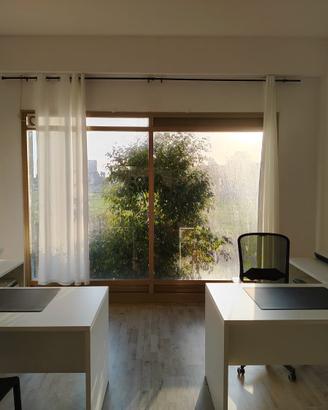Scrivania operativa 160x80 cm bianca