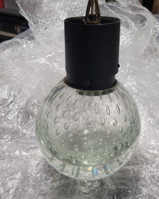 Lampada a sospensione bullicante Sarfatti/Seguso